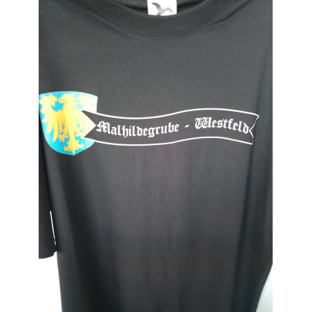 Koszulka T-Shirt Górny Śląsk Malhildegrube-Westfeld czarna