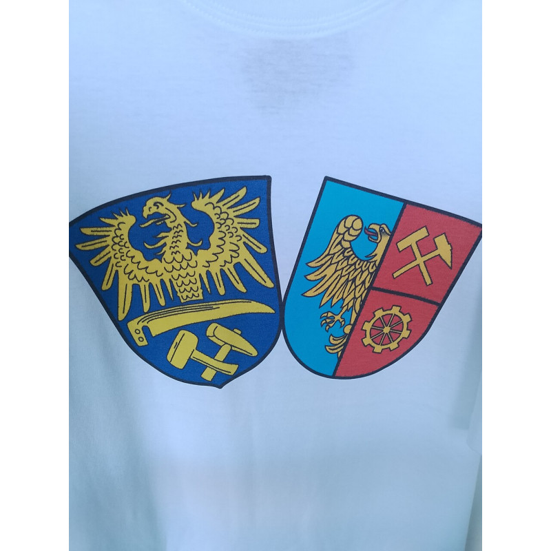 Koszulka T-Shirt Oberschlesien i herbem miasta