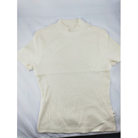 Koszulka damska 4F kremowa