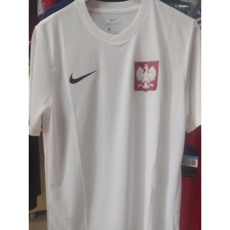 T-shirt biały z godłem