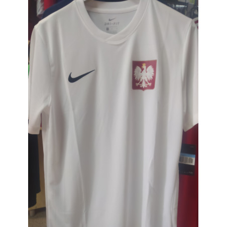 T-shirt biały z godłem