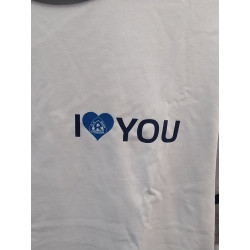 T-shirt Ruch Chorzów z czarnym ściągaczem